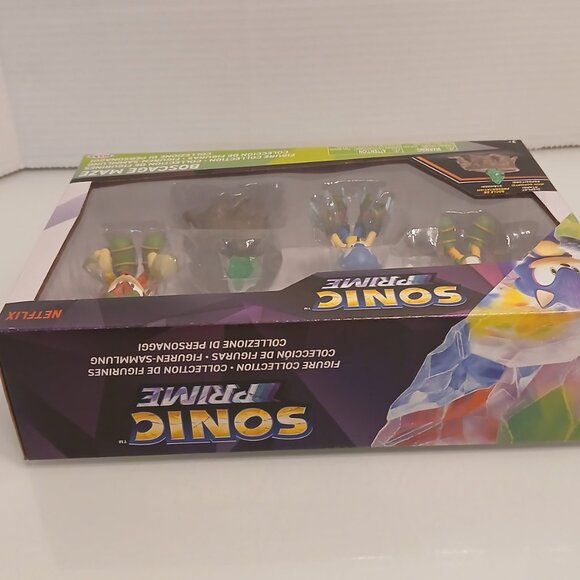 Sonic Prime Netflix Boscage Maze Tails Knuckles 2.5" Figures Jakks Pacific Sega - Picture 9 of 9